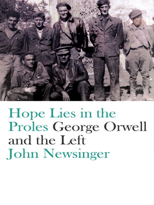 cover image of Hope Lies in the Proles